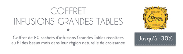 Coffret infusions Grandes Tables